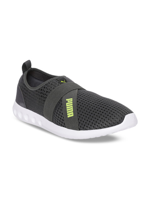 

Puma Men Green Slip-On Sneakers