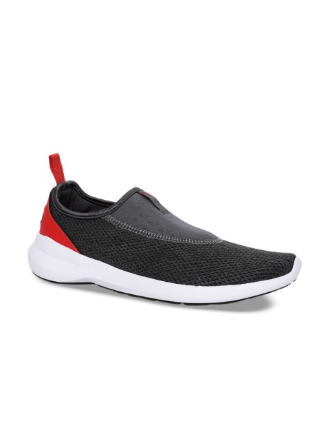 

Puma Men Grey Slip-On Woven Design Sneakers