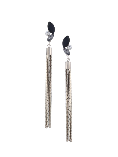 

Forever New Black Geometric Drop Earrings