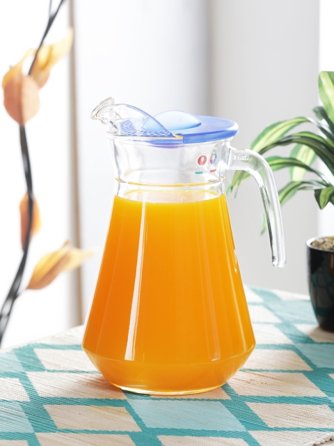 

Borgonovo Transparent COLONNA Juice Jug with Lid