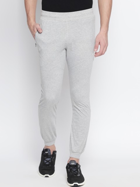 

Fitz Men Grey Solid Joggers