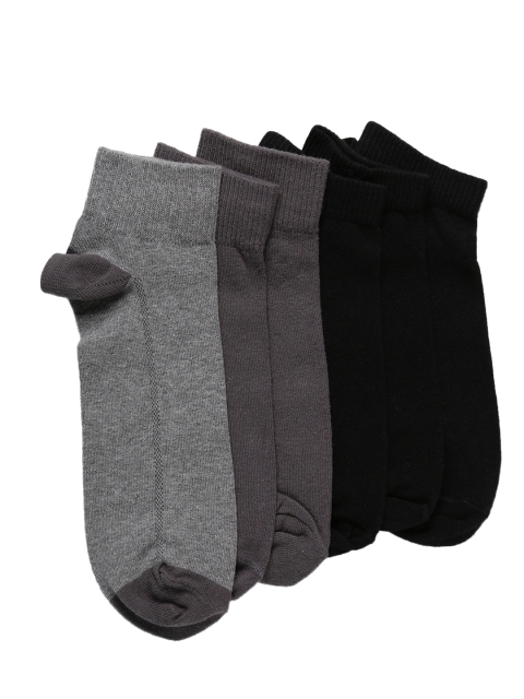 Levis Men Pack of 6 Assorted Ankle-Length Socks