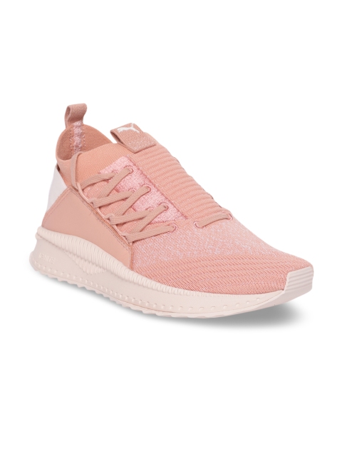 

Puma Women Peach-Coloured Textured Sneakers
