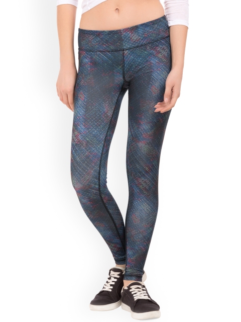 

Aeropostale Women Blue Printed Leggings