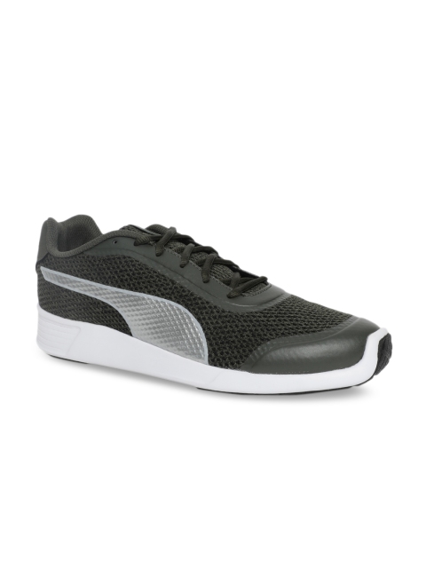 

Puma Men Olive Green Running Shoes
