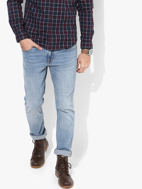 

Light Blue Solid Low Rise Skinny Fit Jeans
