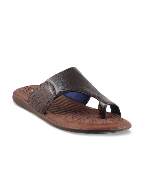 

Mochi Men Brown Leather Comfort Sandals