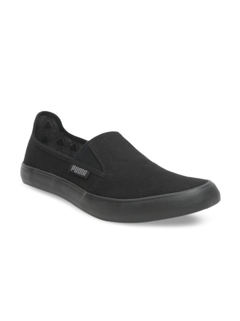 

Puma Men Black Slip-On Sneakers