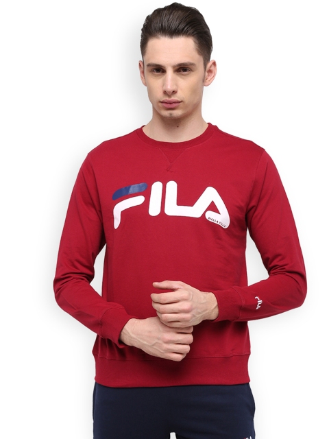 

FILA Men Red NEYMAR Printed Sweatshirt