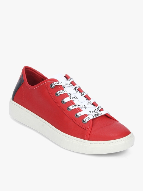 

Pink Casual Sneakers, Red