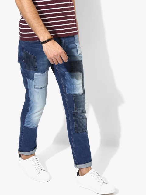 

Blue Washed Slim Fit Jeans