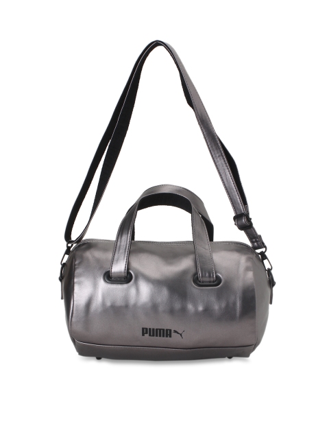 

Puma Women Silver-Toned Training Duffle Bag