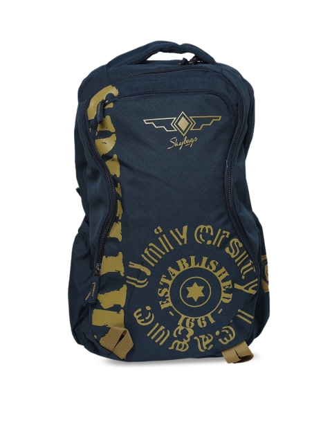 

Skybags Unisex Navy Blue Backpack