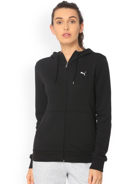 

Puma Women Black Solid Sporty Jacket
