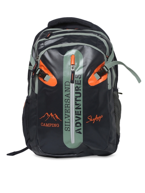 

Skybags Unisex Charcoal Backpack