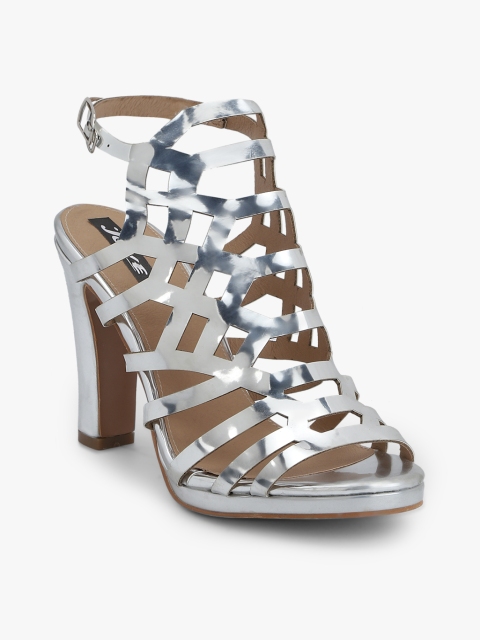 

Silver Metallic Sandals