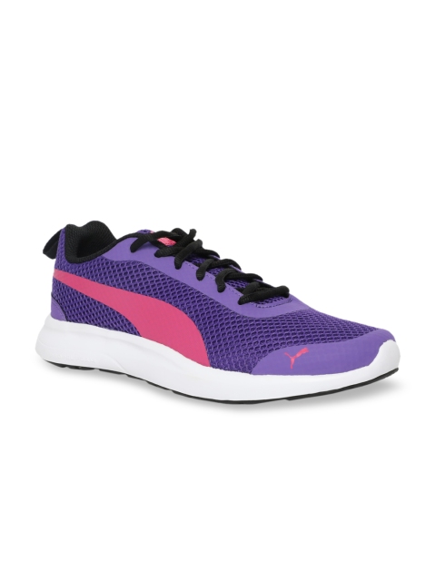 

Puma Women Purple & Pink Colourblocked Sneakers