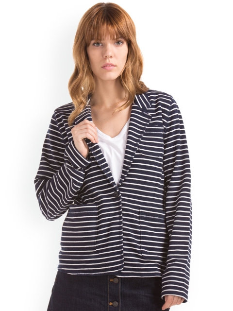 

GAP Blue & White Striped Blazer