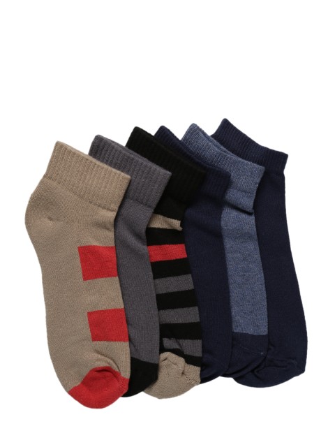

Levis Mens Pack of 6 Assorted Ankle-Length Socks