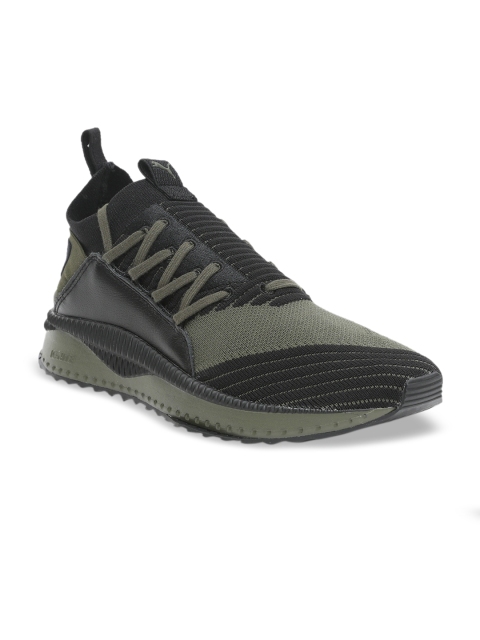 

Puma Unisex Olive Green TSUGI Jun Jr Sneakers