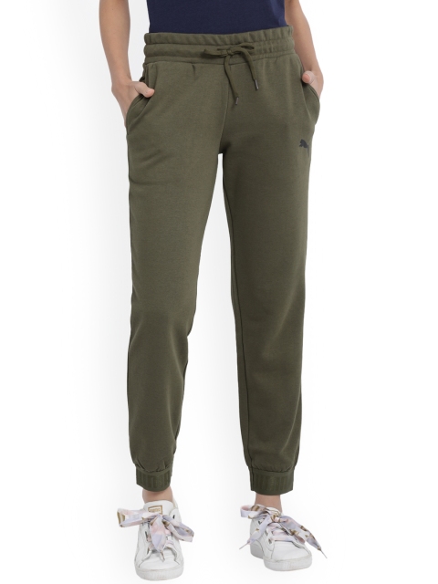 

Puma Women Olive Green Urban Sports Track Pants