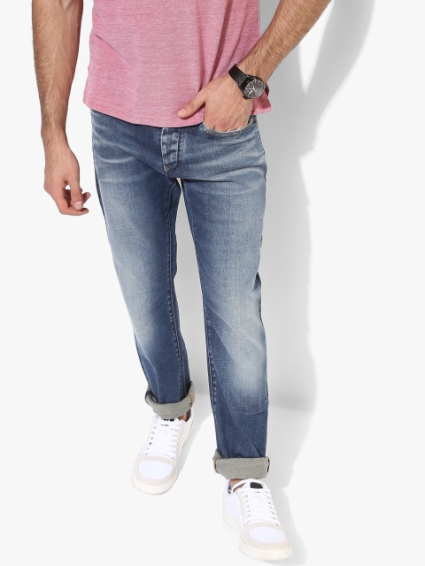 

Blue Washed Low Rise Slim Fit Jeans