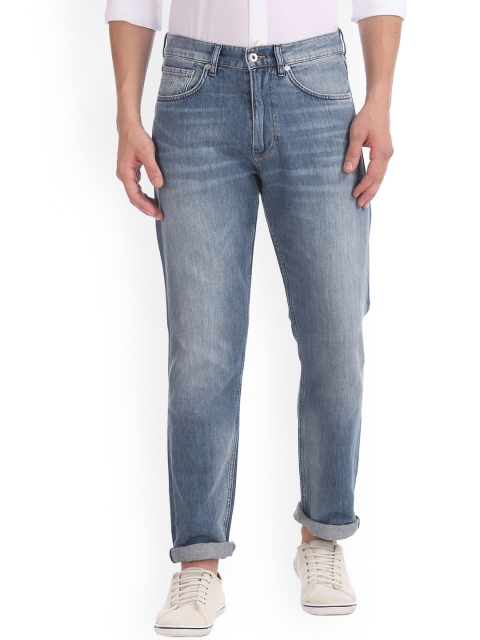 

GANT Men Blue Relaxed Fit Mid-Rise Clean Look Jeans