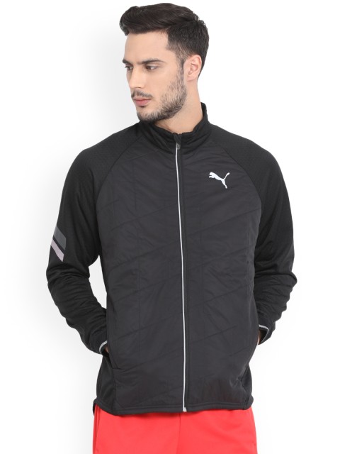 

Puma Men Black Solid Sporty Jacket