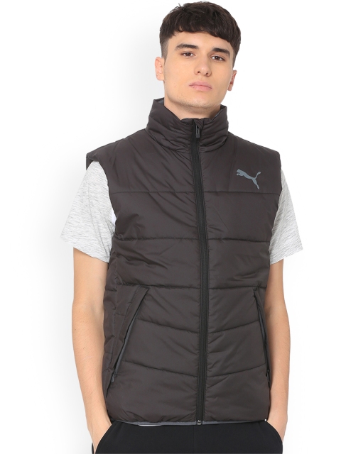 

Puma Men Brown Solid Puffer Jacket