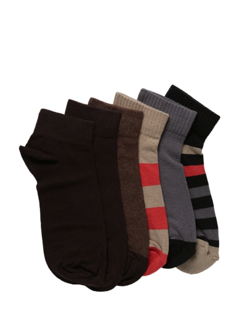 

Levis Men Pack of 6 Assorted Ankle-Length Socks