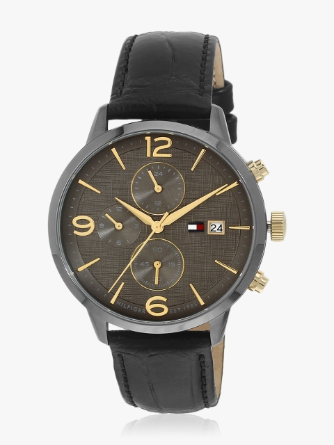 

Th1710357 Black/Olive Multifunction Chronograph Watch