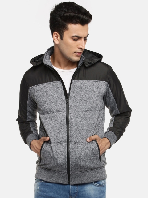

Urban Ranger by pantaloons Men Black Solid Bomber