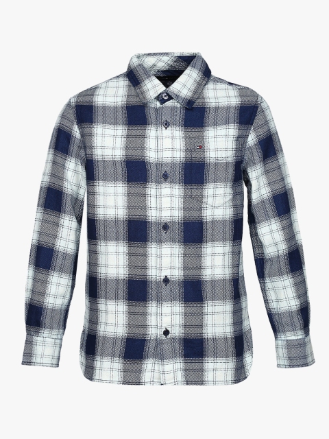 

Navy blue Casual Shirt