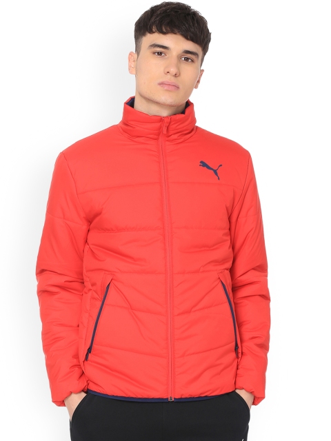 

Puma Men Red Solid Puffer Jacket