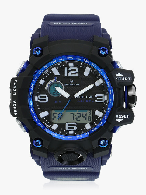 

Dun-285-G03 Blue/Blue-Black Analog & Digital Watch