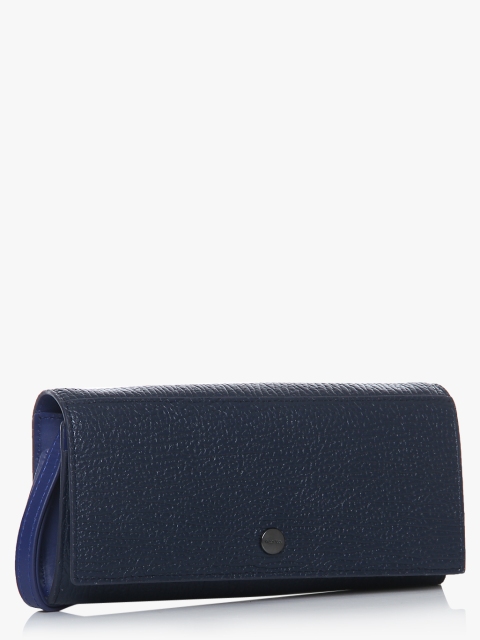 

Navy Blue Long Fold With Strap Sling Bag