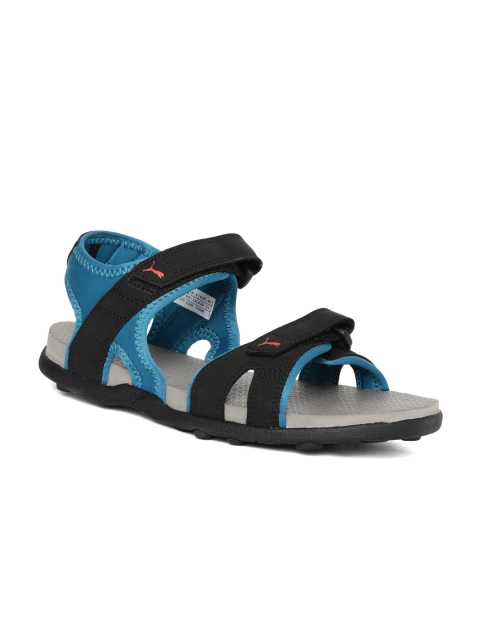 

Puma Men Black Comfort Sandals