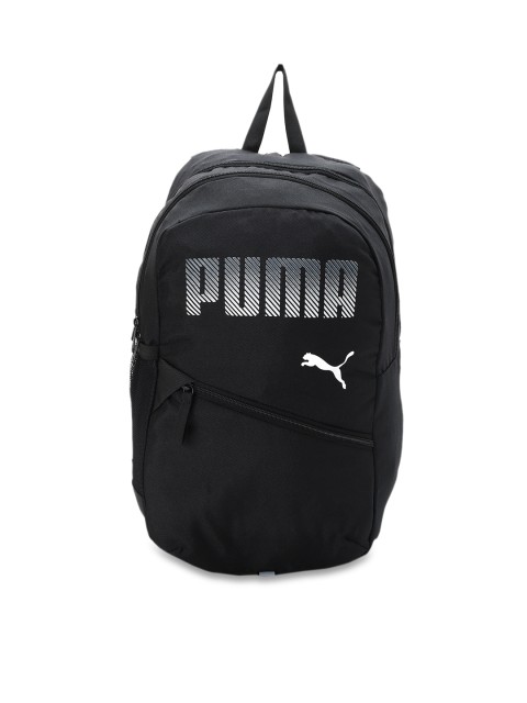 

Puma Unisex Black Plus Brand Logo Backpack
