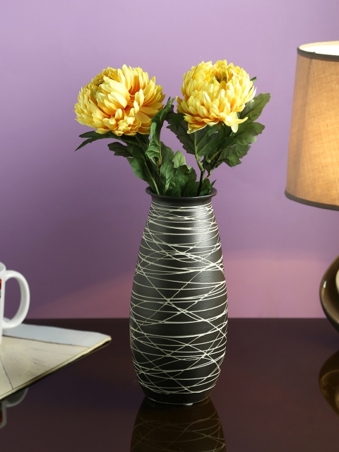 

Aapno Rajasthan Black Ceramic Flower Vase