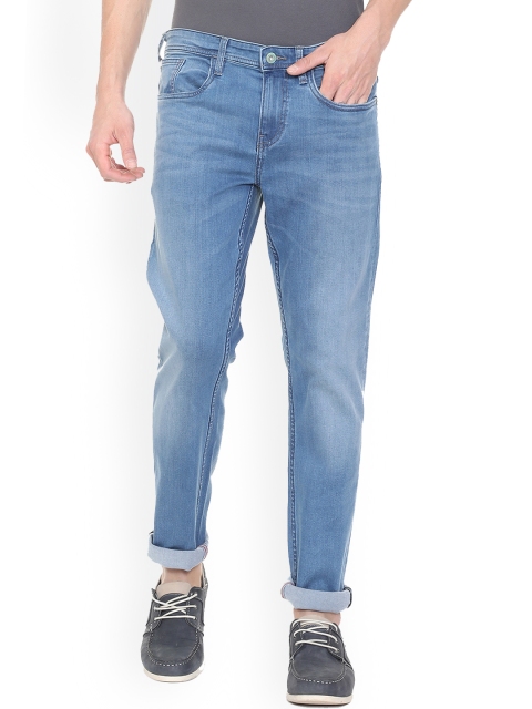

Solly Jeans Co. Men Blue Slim Fit Mid-Rise Clean Look Stretchable Jeans