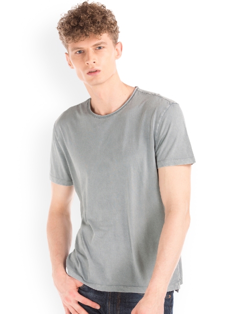 

GAP Men Grey Roll Neck Tee
