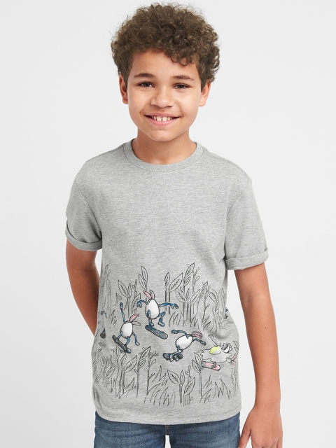 

GAP Grey Boys Gap & Sarah Jessica Parker Graphic T-Shirt