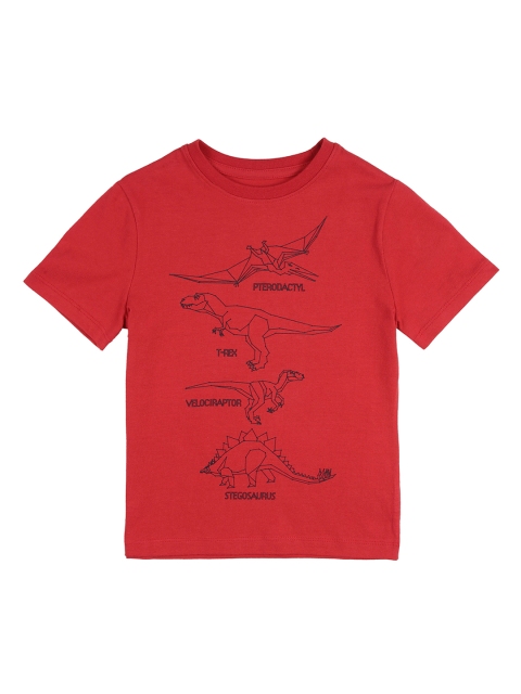 

GAP Toddler Boy Red Screen Print T-Shirt