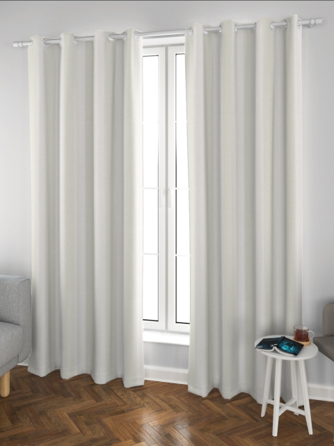 

DDecor Beige Single Window Curtains