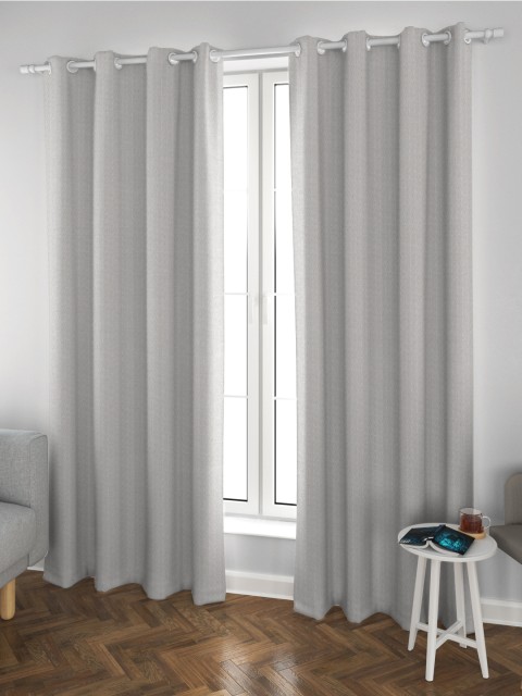 

DDecor Grey Single Window Curtains