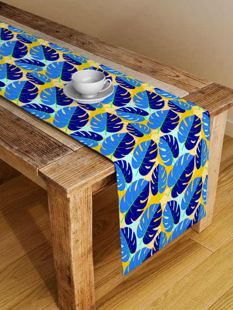 

Alina decor Multicoloured Leaves Table Runner, Multi