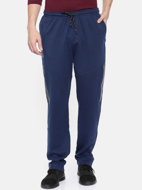 

Proline Men Navy Blue Solid Straight-Fit Trackpant