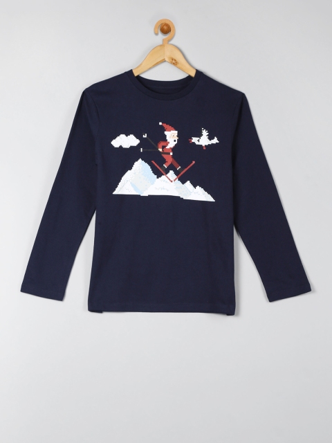

GAP Black Boys Graphic Long Sleeve Tee