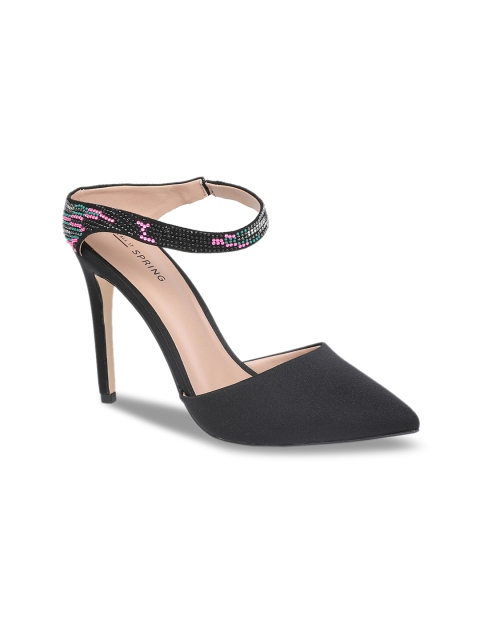 

Call It Spring Women Black Solid Sandals