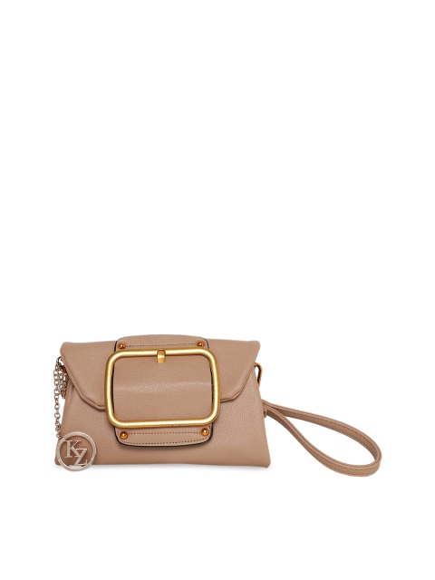 

Kazo Brown Solid Sling Bag